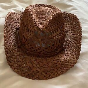 Conner New never used Brown Woven Women's Cowboy Hat